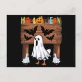 Grappige Halloween Briefkaart (Voorkant)