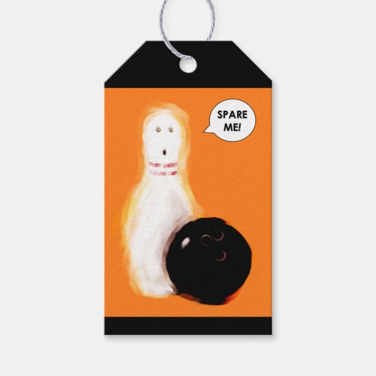 Grappige Halloween Cadeaulabel (Voorkant)