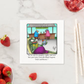 Grappige Halloween Cocktail Party servetten (Insitu)