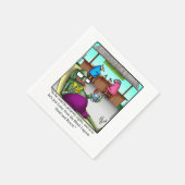 Grappige Halloween Cocktail Party servetten (Hoek)