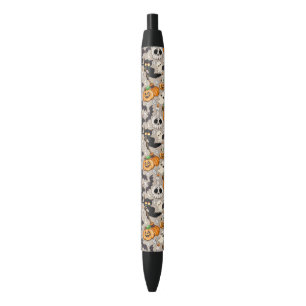 Grappige Halloween Feest met Katten Zwarte Inkt Pen