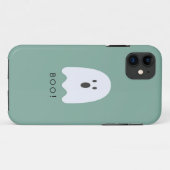 Grappige Halloween Geest Boo Case-Mate iPhone Case (Achterkant (horizontaal))
