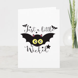 Grappige Halloween-geschenken - gewoon een beetje Kaart