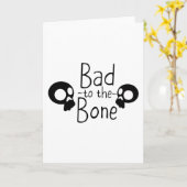 Grappige Halloween geschenken - Slecht voor het bo Kaart (Gele Bloem)