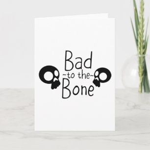 Grappige Halloween geschenken - Slecht voor het bo Kaart
