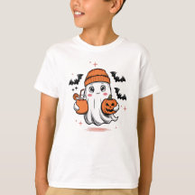 Grappige Halloween Ghost Boo Jee geest voor Hallow