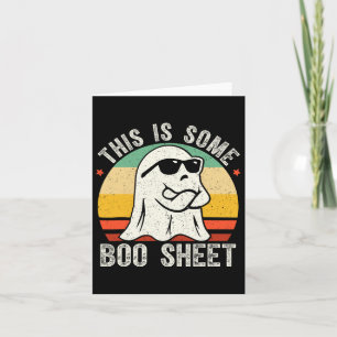 Grappige Halloween Ghost Kostuum Mannen Vrouwen Kaart