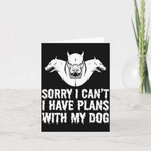 Grappige Halloween Hond Kaart