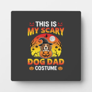 Grappige Halloween Hond Vader Kostuum Heks Beagle Fotoplaat