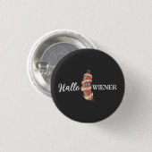 Grappige Halloween Hotdog Mummy Hallowiener Pun Ronde Button 3,2 Cm (Voorkant /achterkant)