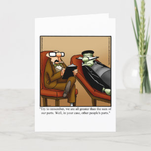 Grappige Halloween Humor Kaart 
