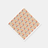 Grappige Halloween illustratie Servet (Hoek)