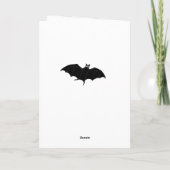 Grappige Halloween kaart (Achterkant)