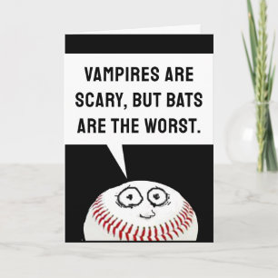 Grappige Halloween kaart