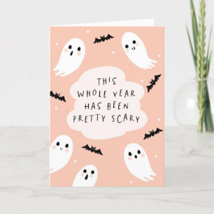 Grappige Halloween Kaart 2025