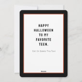 Grappige Halloween Kaarten (Achterkant)