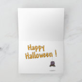 Grappige Halloween Kaarten: Pumpkin Perspective Kaart (Binnen)