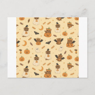 Grappige Halloween Kostuum Wezels Briefkaart