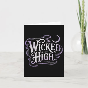 Grappige Halloween kostuums Witchy Gift voor Thead Kaart