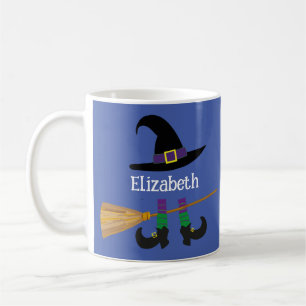 Grappige Halloween Leuke Heks Custom Koffiemok