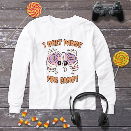 Grappige Halloween Mummy Video Game Controller