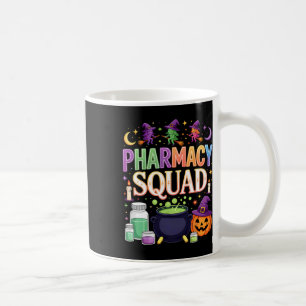 Grappige Halloween Pillen Pharmacy Squad Shirt Pha Koffiemok