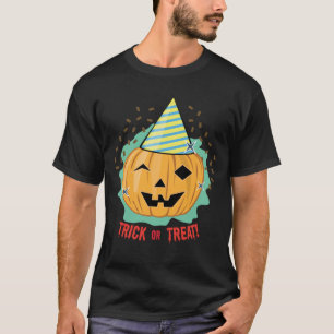 Grappige Halloween Pompoen T-shirt