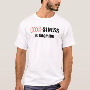 Grappige Halloween Pun - Boo-siness is booming T-shirt
