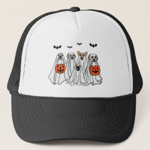 Grappige Halloween Spooky Dogs - СLeuke Spookhonde Trucker Pet