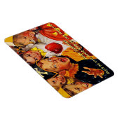 Grappige Halloween Sweet Tooth Magnet uit het midd Magneet (Rechterzijde)