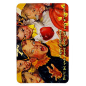 Grappige Halloween Sweet Tooth Magnet uit het midd Magneet (Verticaal)