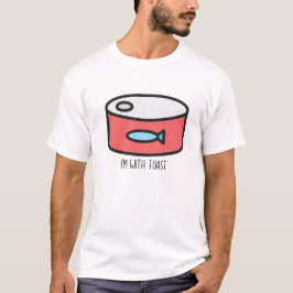 Grappige Halloween Tonijn Toast bijpassende koppel T-shirt