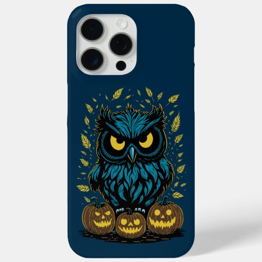 Grappige Halloween Uil Case-Mate iPhone Case (Achterkant)