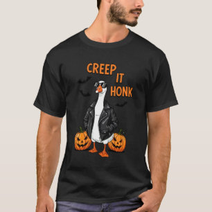 Grappige Halloween verkleedkip kostuum T-shirt