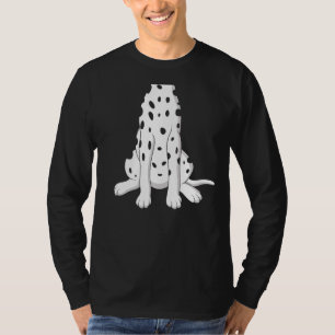 Grappige Halloween verkleedkostuum Dalmatische hon T-shirt