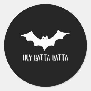 Grappige Halloween Verkoop Zachte Hey Tta Pun Coac Ronde Sticker