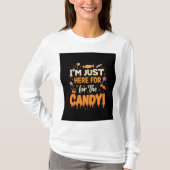 Grappige Halloween vrouwen T-shirt (Voorkant)