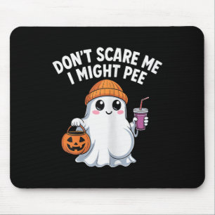 Grappige Halloween zwangere geest niet me ik zou k Muismat