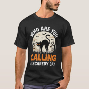 Grappige Halloween Zwarte Kat Bang Kat Vector Ontw T-shirt