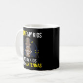 Grappige Ham Radio Operator Gift Amateur Uitzendin Koffiemok (Voorkant links)