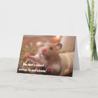Grappige hamster in kooi gevangenis goede gedrag g