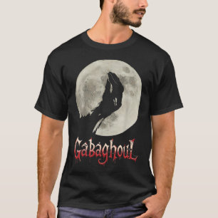 Grappige Hand Maan Gabagool Halloween T-shirt
