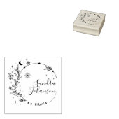 Grappige handgetekende botanische collectie uit de 	rubberstempel (Gestempeld)