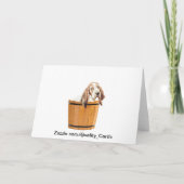 Grappige Hanen slecht haar dag Kaart (Achterkant)