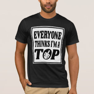 Grappige Hanukkah Tshirt grap dreidel