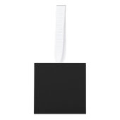 Grappige Happy Little Trees Cadeaus Camping Kubus Ornament (Voorkant)