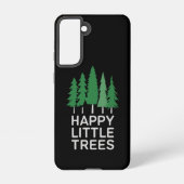Grappige Happy Little Trees Cadeaus Camping Samsung Galaxy Hoesje (Achterkant)