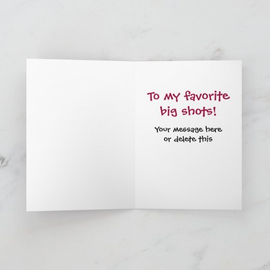 Grappige Happy Nurses Week Injectie Dank u kaart (Binnen)