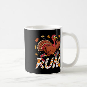 Grappige hardloop 5k wedstrijd Turkey Trot Thanksg Koffiemok