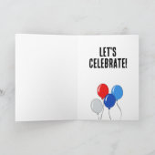 Grappige Harris Walz Verjaardag Kaart (Binnen)